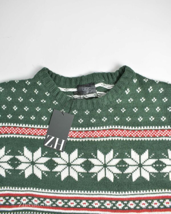 بافت کریسمسی سبز bpc