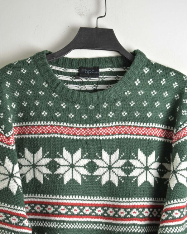 بافت کریسمسی سبز bpc