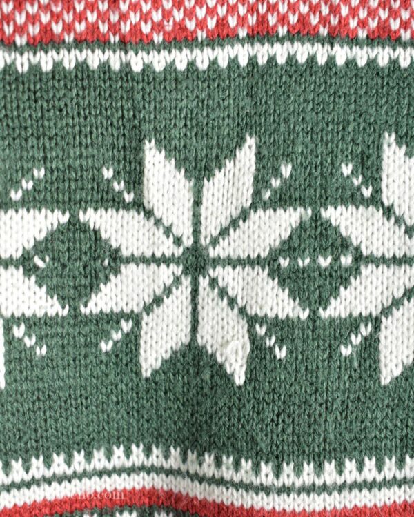 بافت کریسمسی سبز bpc