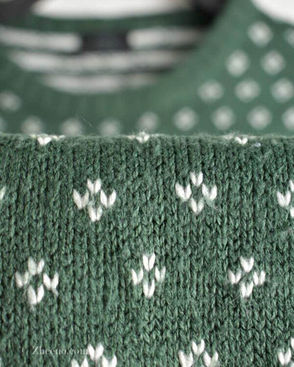 بافت کریسمسی سبز bpc