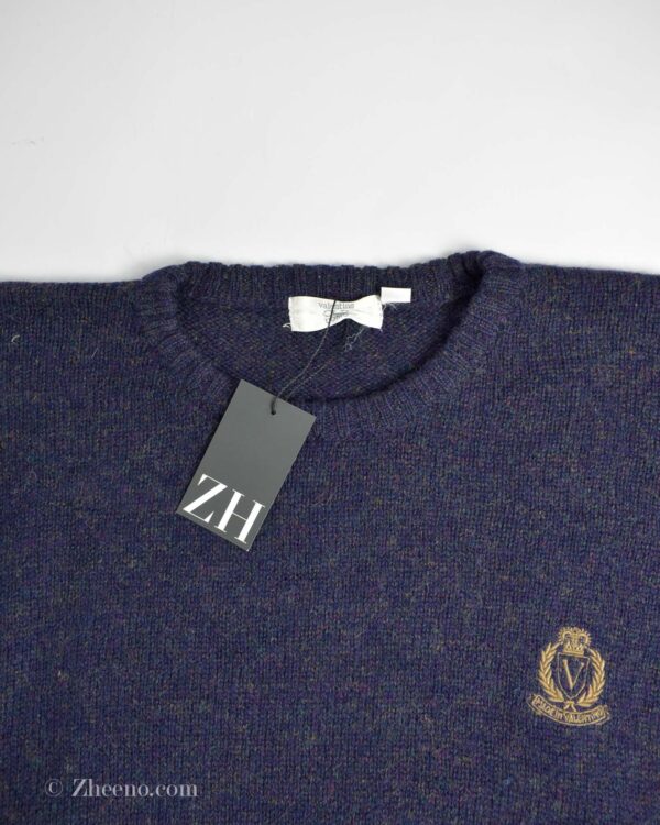 بافت وینتیج بنفش Valentino