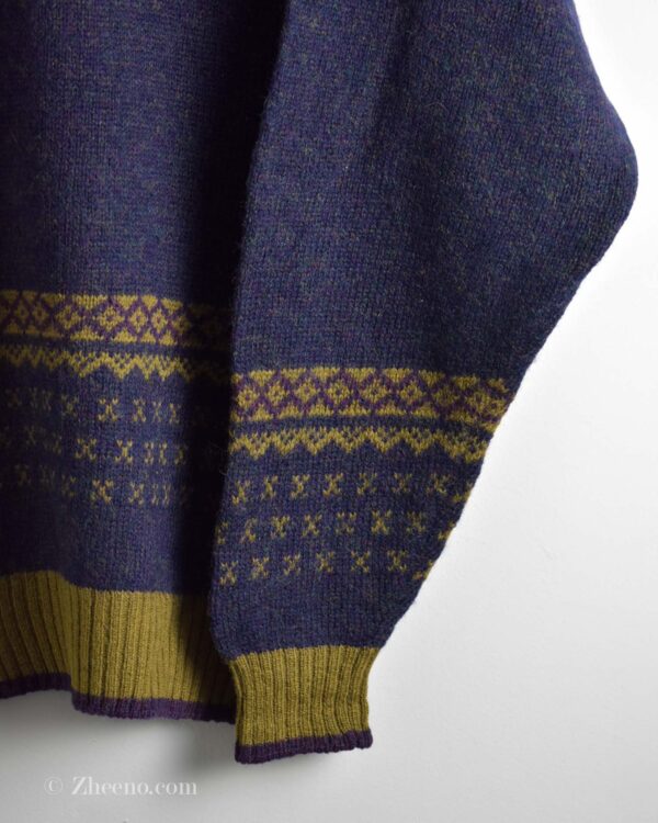 بافت وینتیج بنفش Valentino