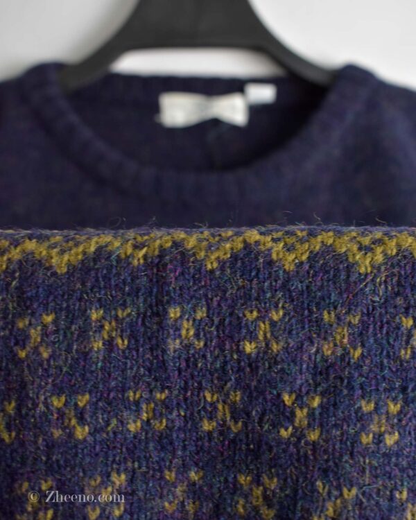 بافت وینتیج بنفش Valentino