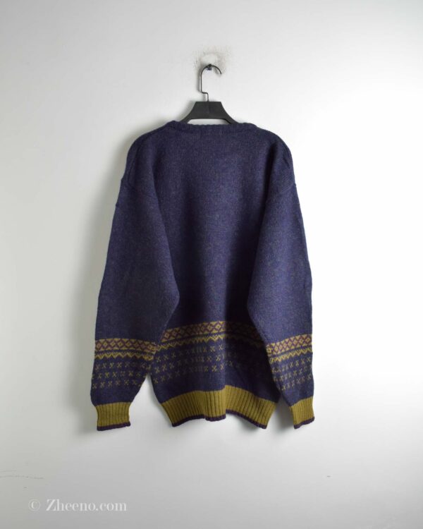 بافت وینتیج بنفش Valentino