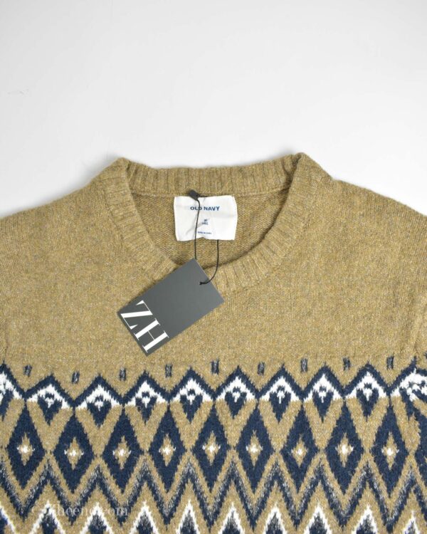 بافت وینتیج قهوه ای کم رنگ Old Navy