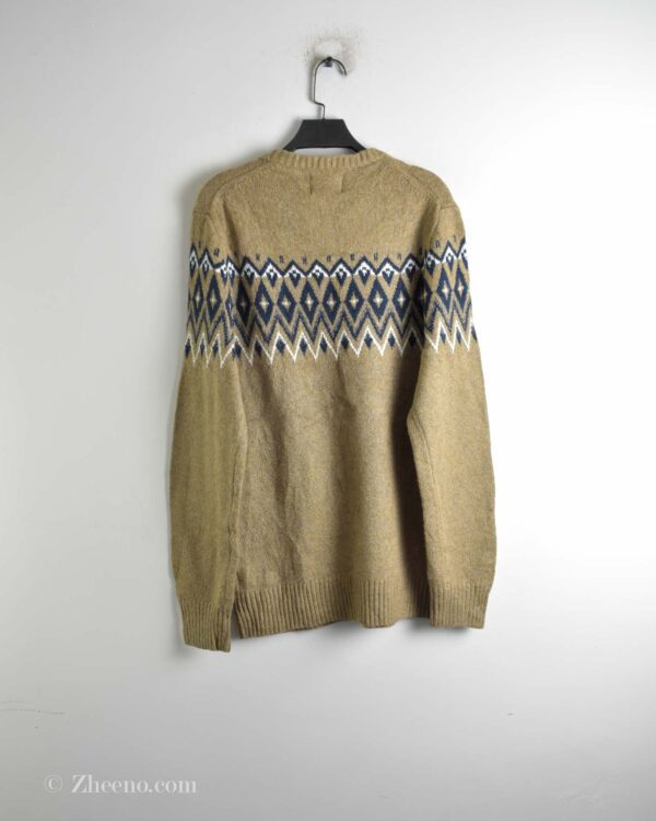 بافت وینتیج قهوه ای کم رنگ Old Navy