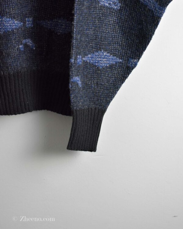 بافت وینتیج تیره طرح دار