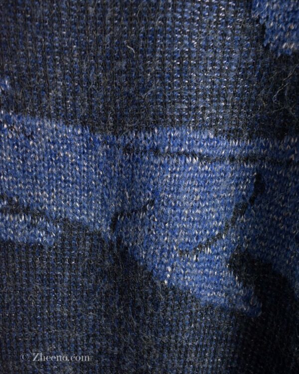 بافت وینتیج تیره طرح دار