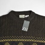 بافت وینتیج قهوه ای Flatiron Miles