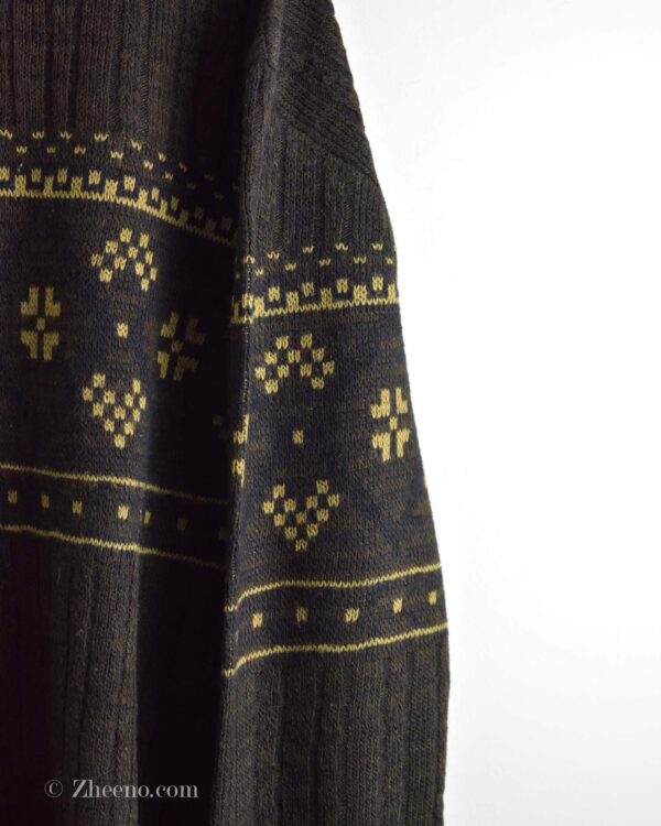 بافت وینتیج قهوه ای Flatiron Miles