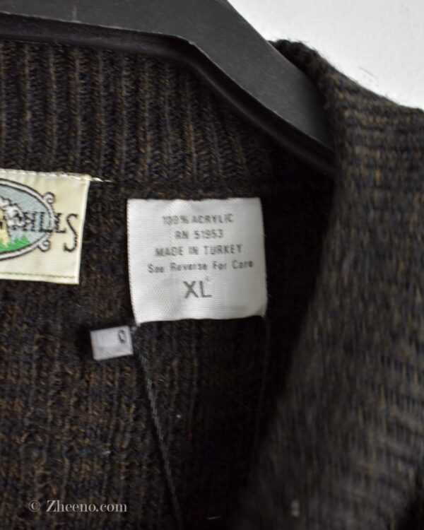 بافت وینتیج قهوه ای Flatiron Miles