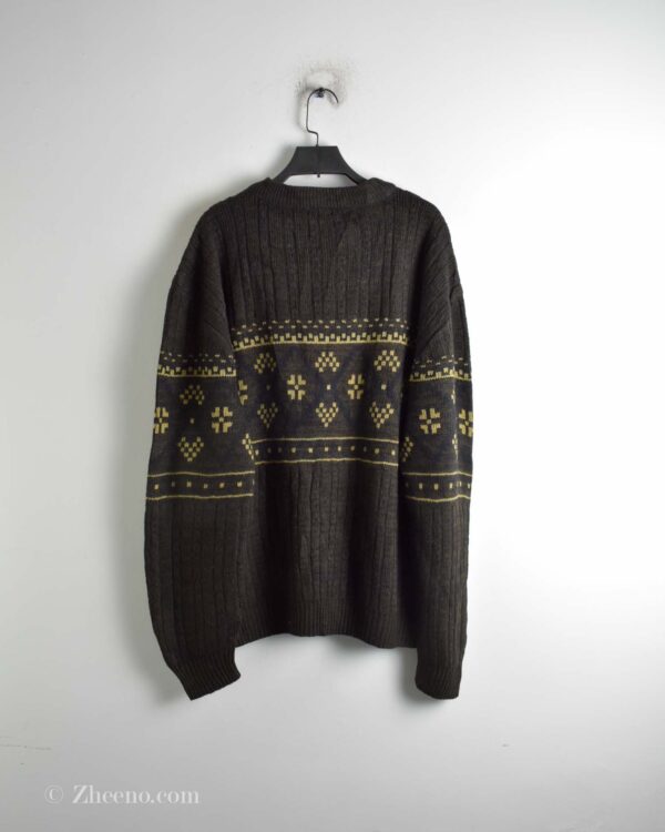 بافت وینتیج قهوه ای Flatiron Miles