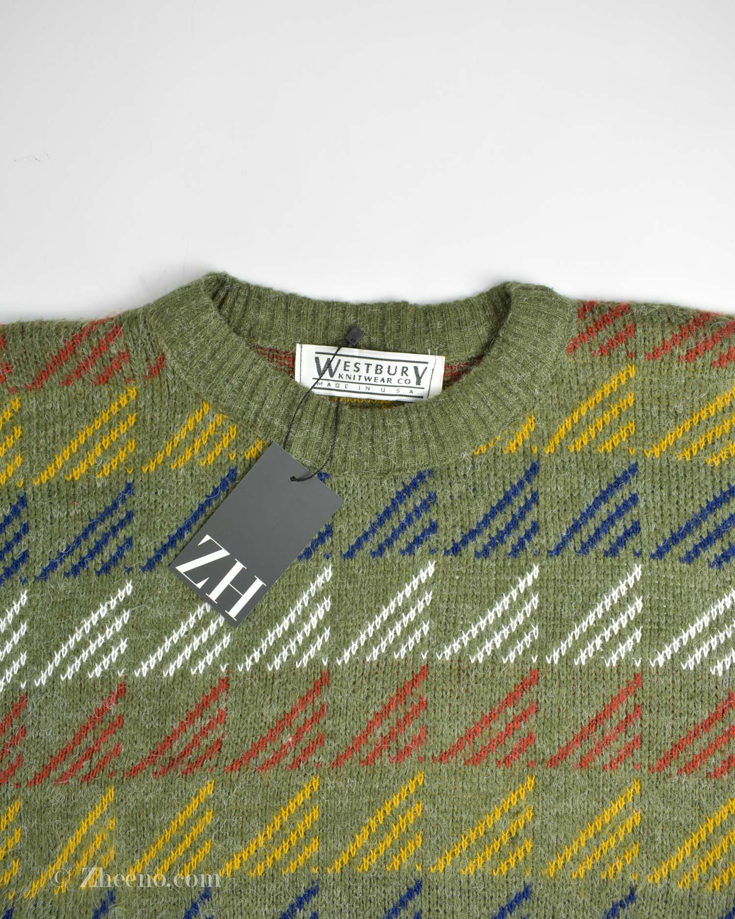 17670211525352142 بافت وینتیج سبز طرح دار Westbury