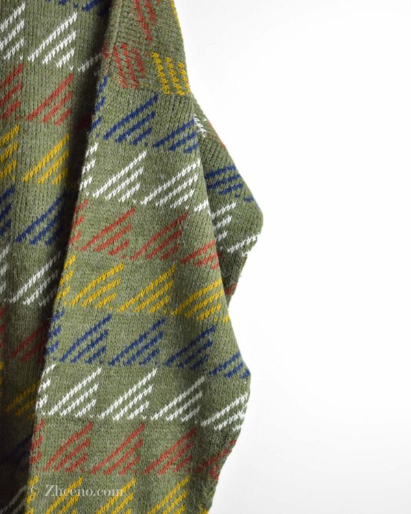 بافت وینتیج سبز طرح دار Westbury