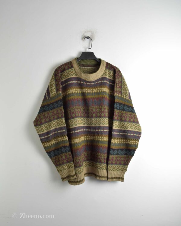 بافت وینتیج طرح دار