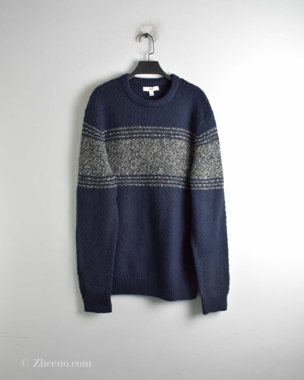 بافت وینتیج سرمه ای M&S