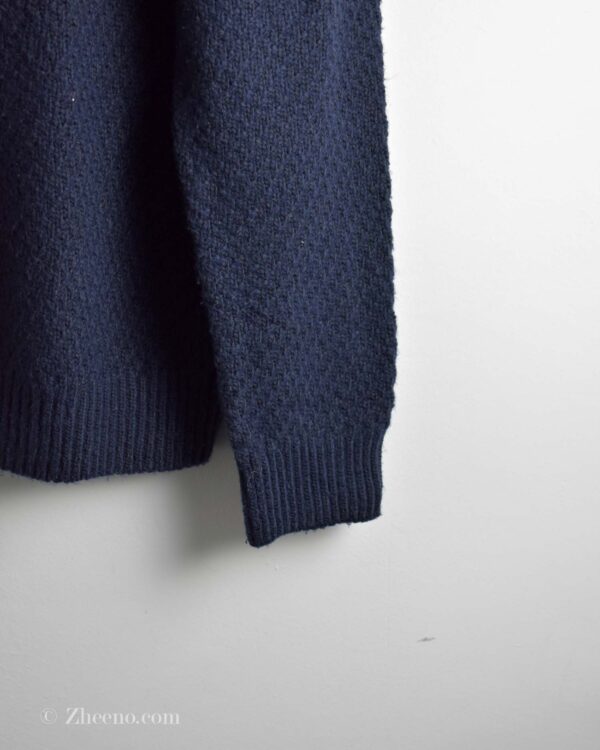 بافت وینتیج سرمه ای M&S