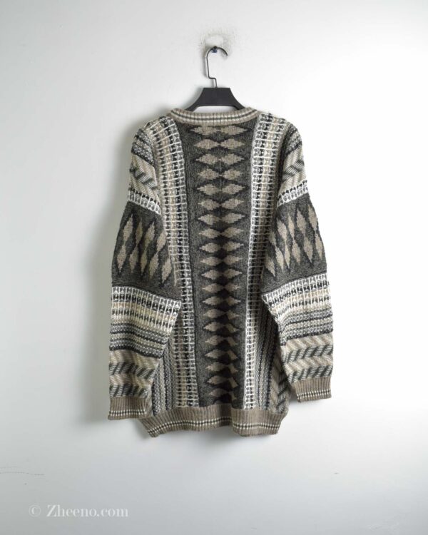 بافت وینتیج قهوه ای Haggar