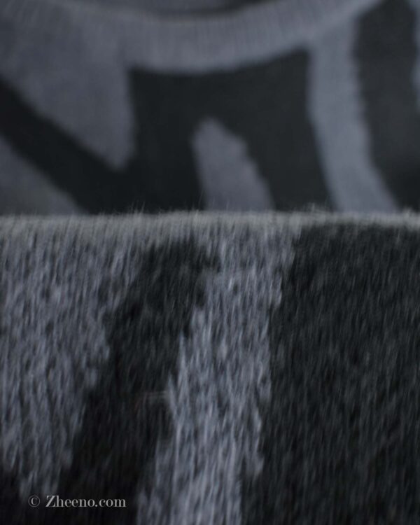 بافت وینتیج مشکی خاکستری