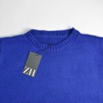 بافت وینتیج آبی ساده