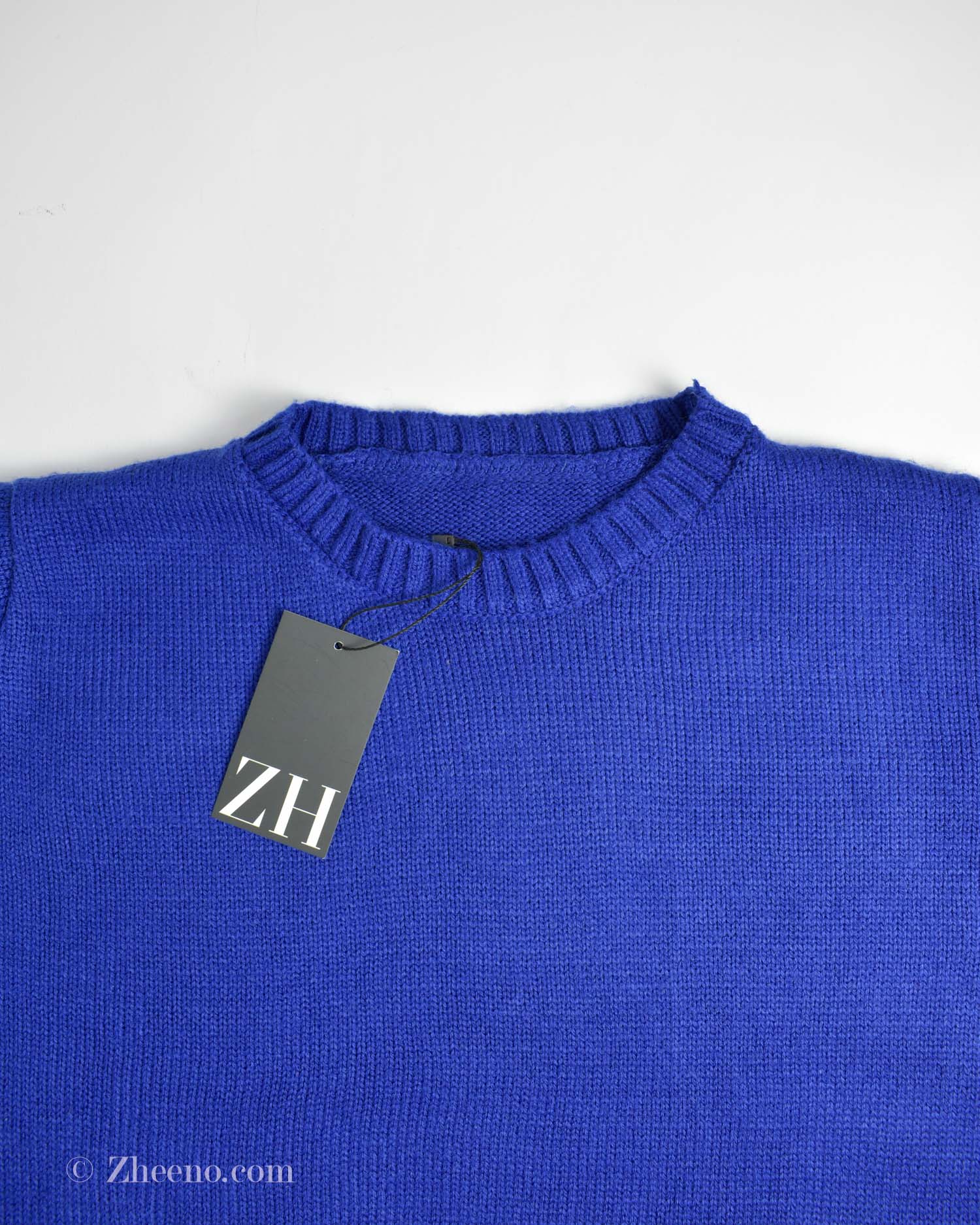 بافت وینتیج آبی ساده