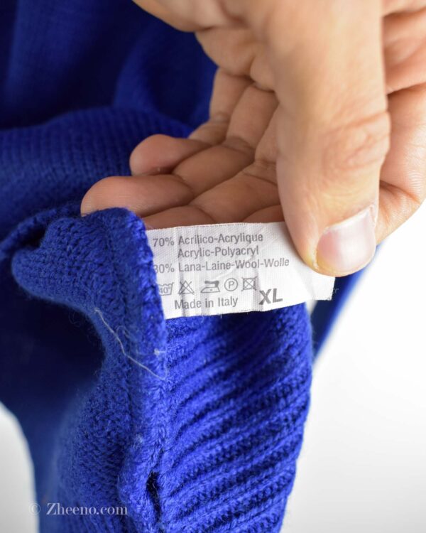 بافت وینتیج آبی ساده