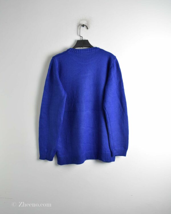 بافت وینتیج آبی ساده