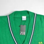 بافت وینتیج یقه هفت سبز Ireland