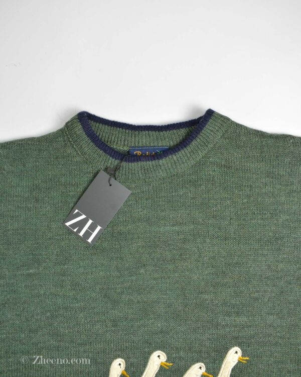 بافت وینتیج سبز Radish