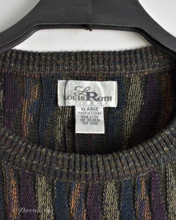 بافت وینتیج تیره Louis Roth