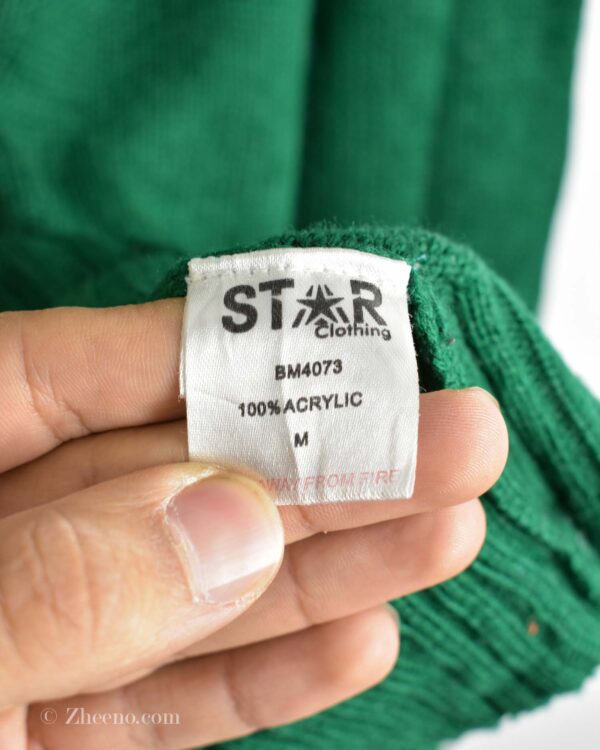 بافت کریسمسی سبز Star