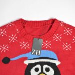 بافت کریسمسی پنگوئن