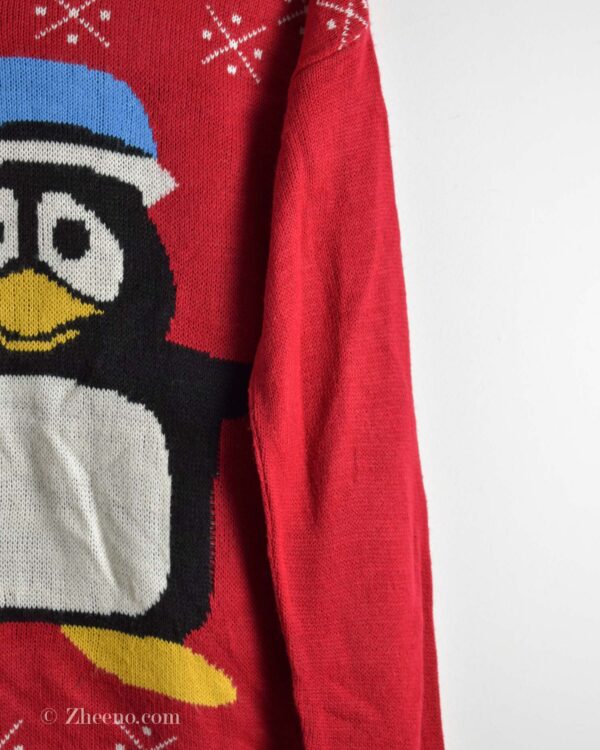 بافت کریسمسی پنگوئن