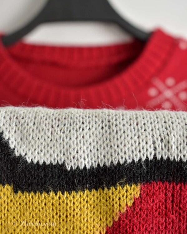 بافت کریسمسی پنگوئن