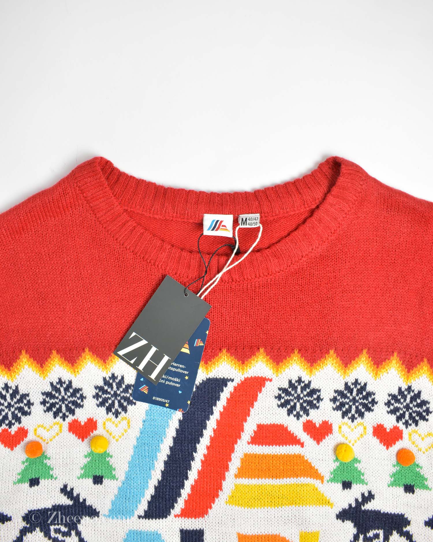 17677132391534765 بافت کریسمسی قرمز Aldi