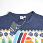 بافت کریسمسی سرمه ای Aldi