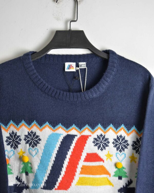 بافت کریسمسی سرمه ای Aldi