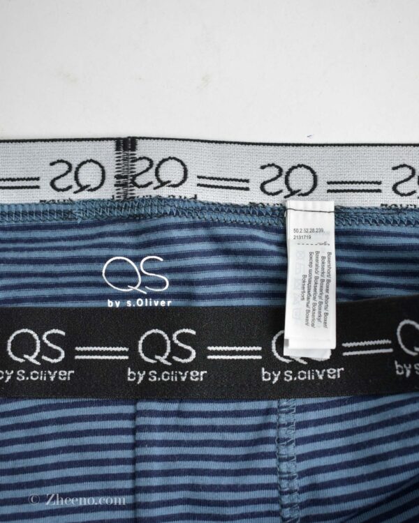 شورت راه راه کمر مشکی S.oliver