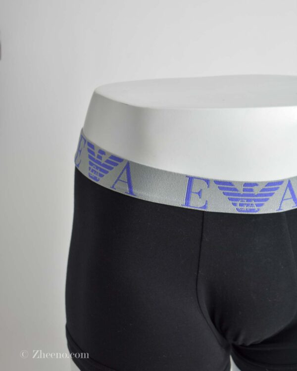 شورت مشکی کمر کشی Emporio Armani