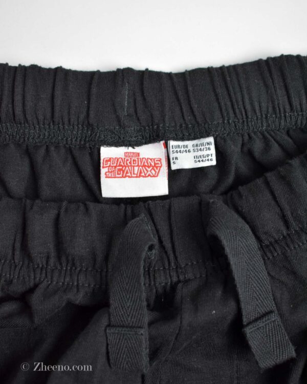 شورت مشکی بند دار ساده Marvel