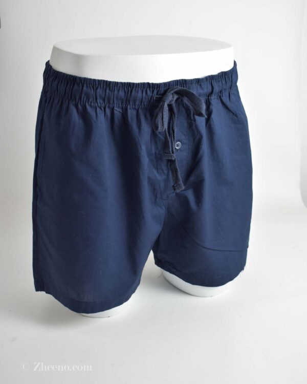 شورت سرمه ای تیره بند دار Livergy