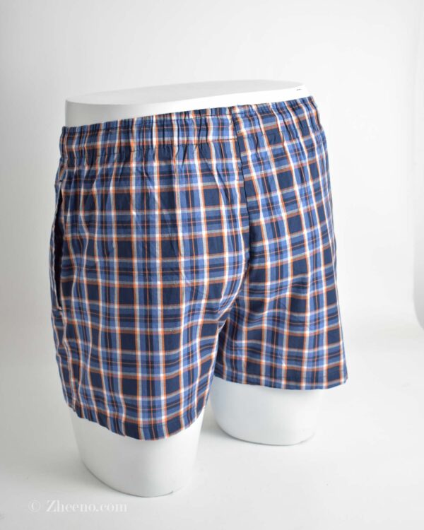 شورت چهار خانه بند دار دورنگ Livergy