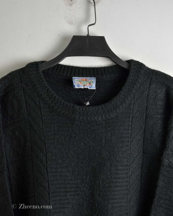 بافت وینتیج مشکی TerraNova