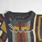 بافت وینتیج چند رنگ Etchings