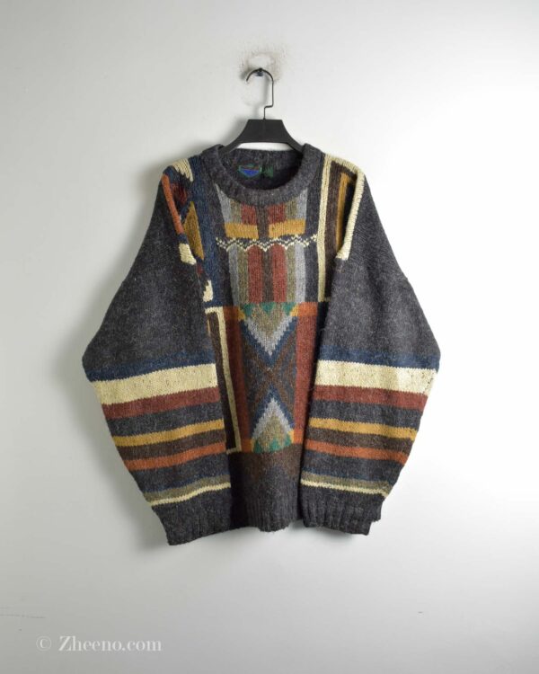 بافت وینتیج چند رنگ Etchings