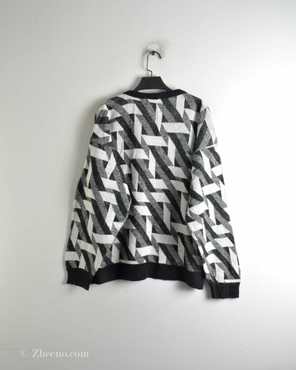 بافت وینتیج سفید مشکی Area