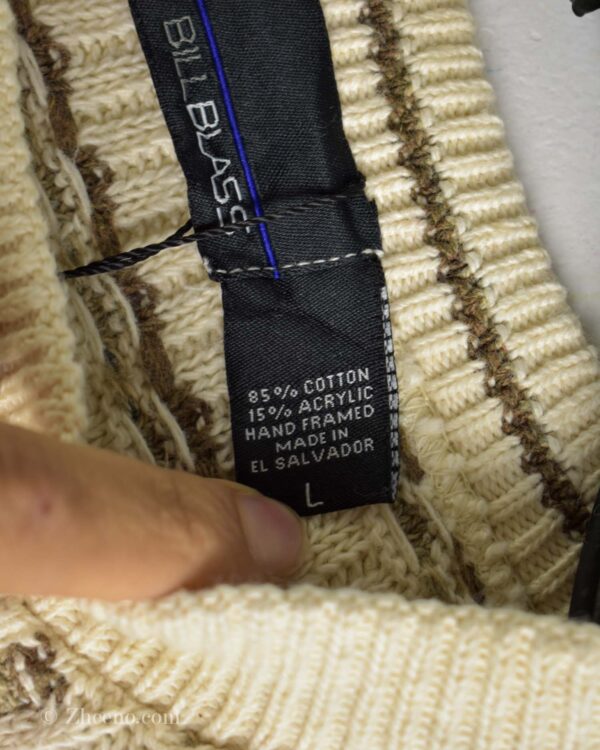 بافت وینتیج کرم BillBlass