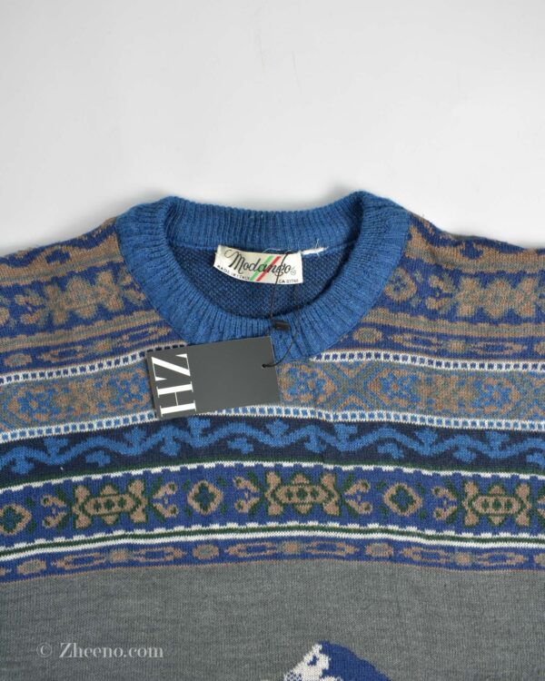 بافت وینتیج طرح دار Modamgo