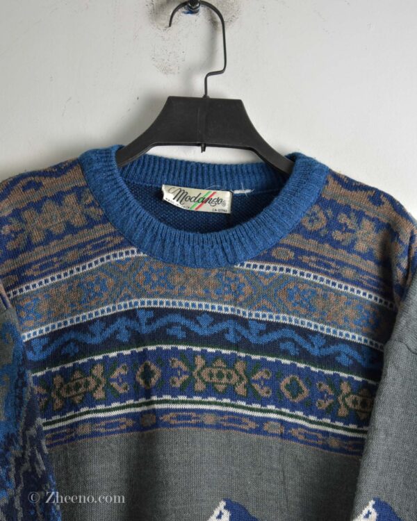 بافت وینتیج طرح دار Modamgo