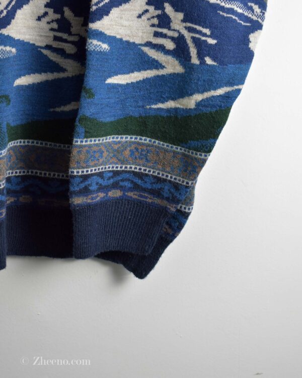 بافت وینتیج طرح دار Modamgo